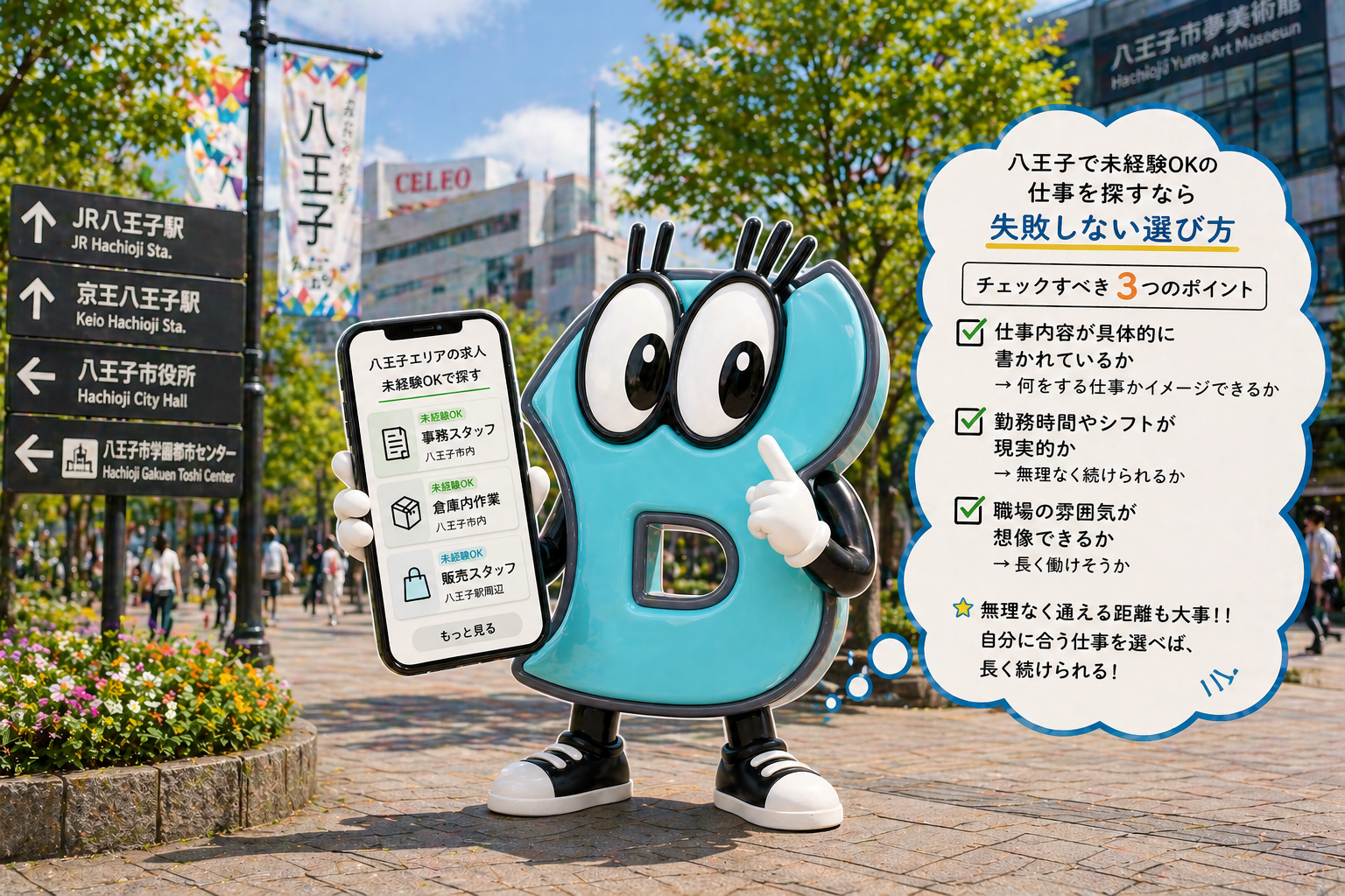 八王子で未経験OKの仕事探すなら｜失敗しない選び方