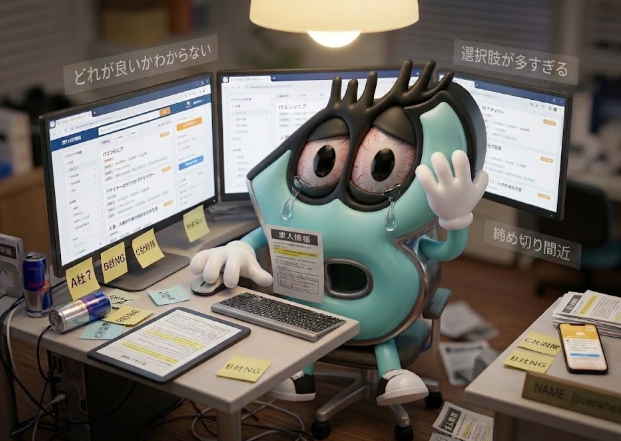 ■求人、見すぎて決められない人へ