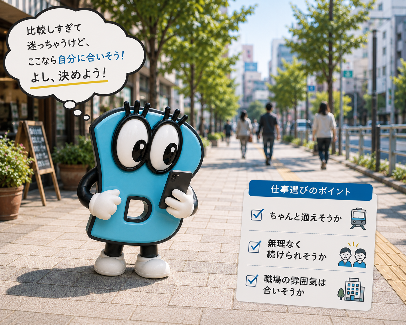 “完璧な求人”を探しすぎると決められなくなる理由