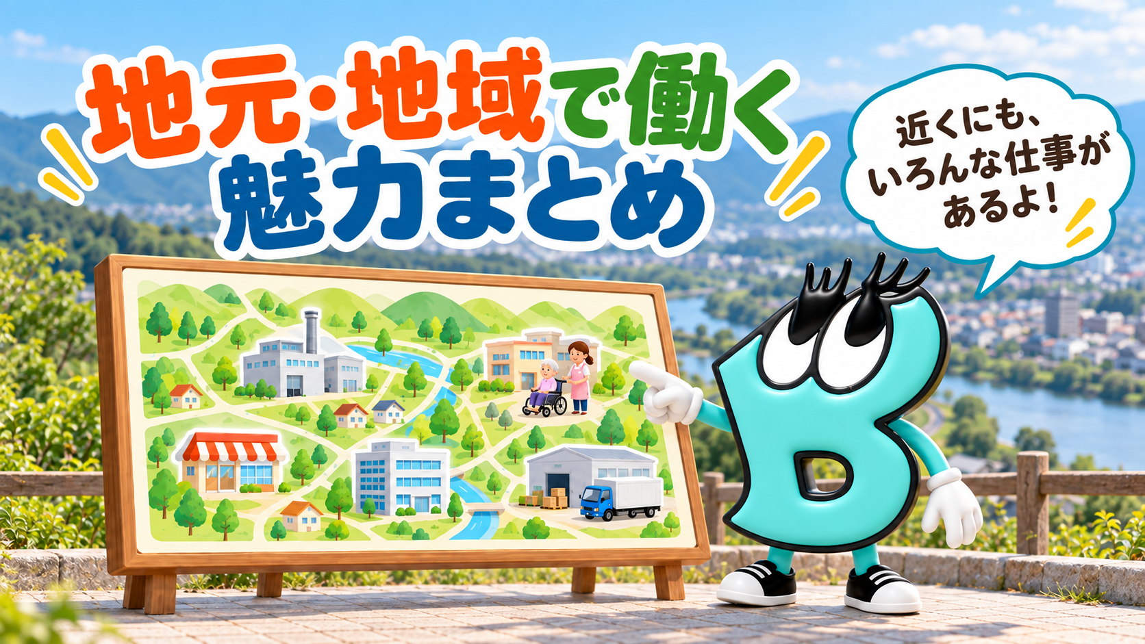 地元・地域で働く魅力まとめ