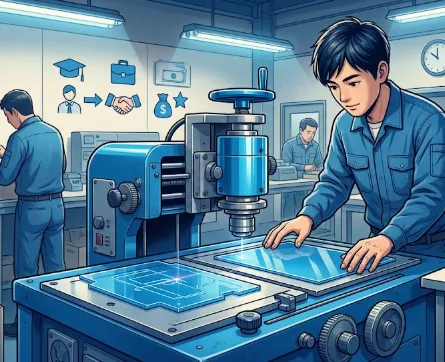 コツコツ派モクモク派│ものづくりのスペシャリストへ│工場ワーク