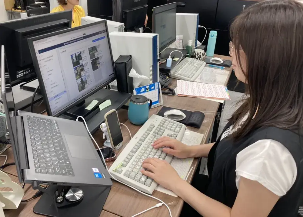 土日祝休み｜未経験OK｜緑地管理の書類作成｜事務スタッフ｜正社員